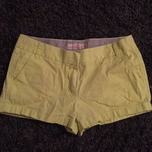 Neon yellow J Crew chinos
